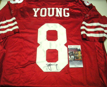 Steve Young Sanfrancisco 49Ers Jsa/Coa Signed