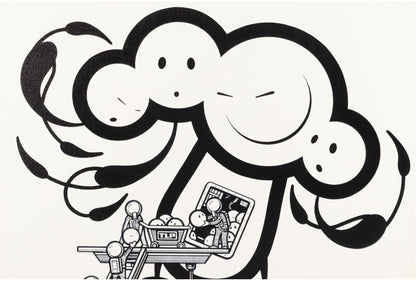 The London Police Tlp Here We Grow 2019 Signed Original Acrylic On Canvas 50Cm