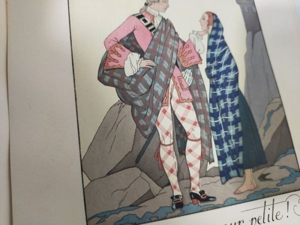 George Barbier Falbalas et Fanfreluches 1923 Art Deco Fashion Plates Colette