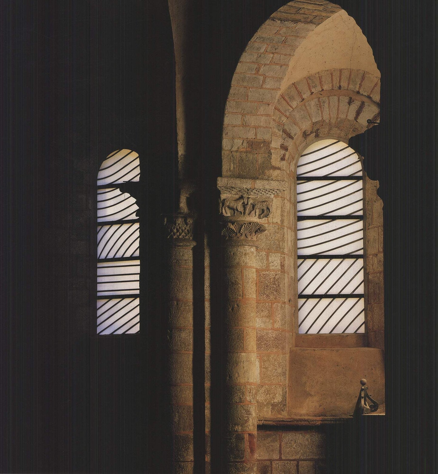 Pierre Soulages Windows At Rodez " Offset Lithograph