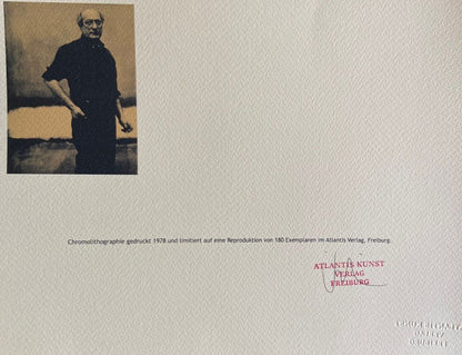 Mark Rothko Lithograph Coa Signed Op Numbered Stamped Collection