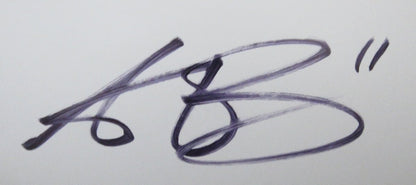 A.J. Brown Signed/Auto Super Bowl Lix Logo Football Eagles Beckett 195539