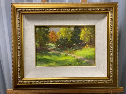 Oil Painting Signed Fall Landscape American Vermont Reeves Carlene A