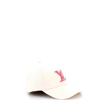 Louis Vuitton Lv Signature Cap Embroidered Cotton