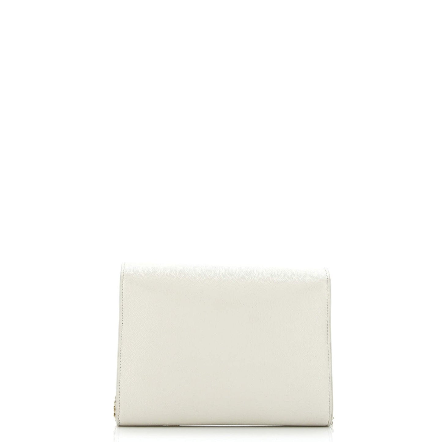 Saint Laurent Cassandra Chain Wallet Leather Mini