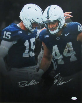 Drew Allar/Tyler Warren Dual-Autographed 16X20