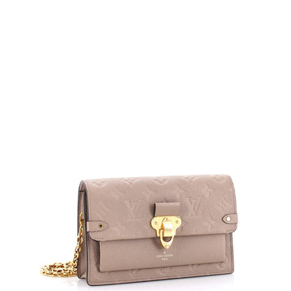 Louis Vuitton Vavin Chain Wallet Monogram Empreinte Leather