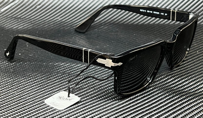 PERSOL PO3272S 95 48 Black Dark Grey Polarized Men's 53 mm Sunglasses