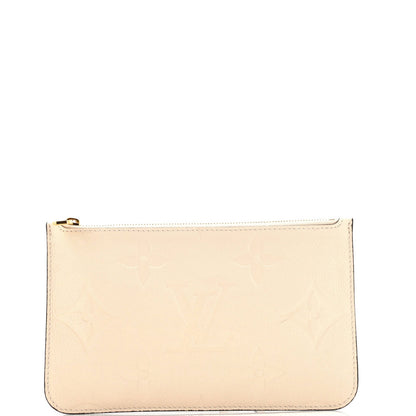Louis Vuitton Neverfull Pochette Monogram Empreinte Giant Large