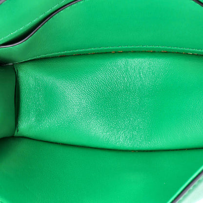 Valentino Garavani Vlogo Loco Flap Shoulder Bag Leather Small