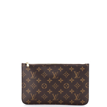 Louis Vuitton Neverfull Pochette Monogram Canvas Large