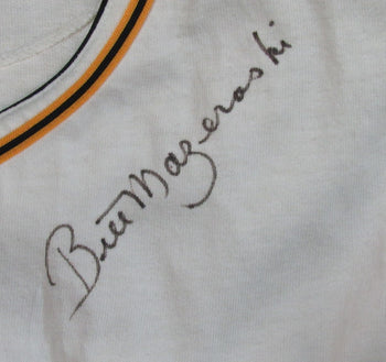 Bill Mazeroski Hof Signed/Auto Cooperstown