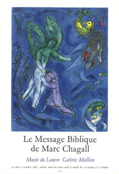 Marc Chagall The Struggle Of Jacob And The Angel 