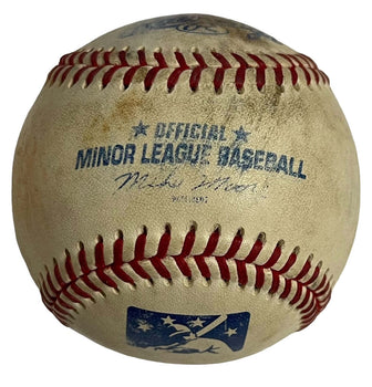 Clem Labine 55, 59, 60 Ws Champs Autographed Official Minor League Baseball