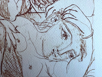 Pablo Picasso Lithograph Coa Signed Numbered Limited Edition In 180 Exe