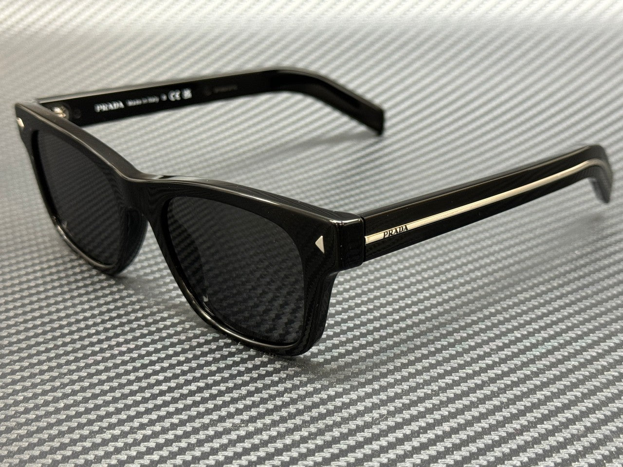 Prada Pr A17S 16K731 Black Grey Men'S 54 Mm