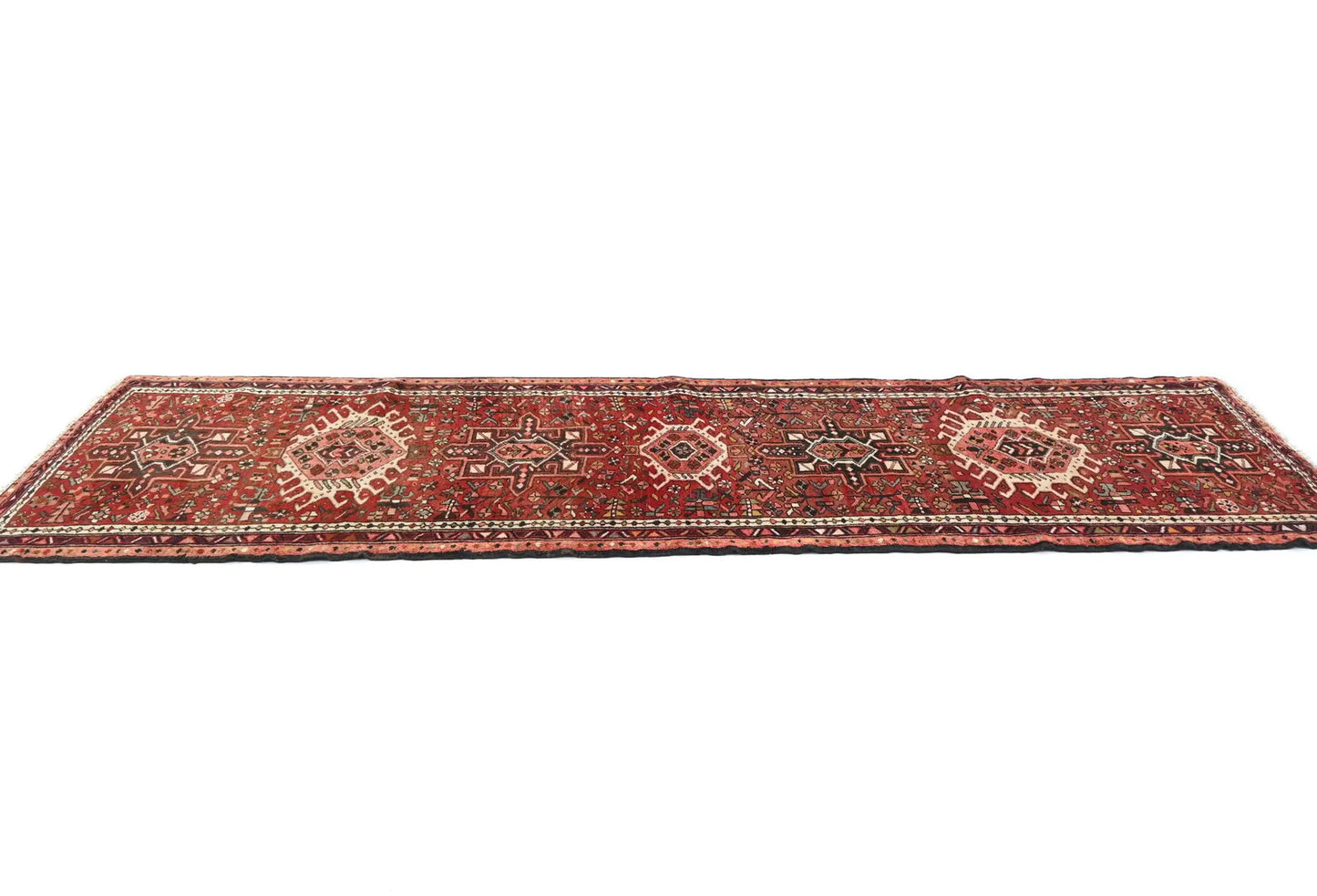 Tribal Design Oriental Runner Rug for Kitchen Hallway Decor 3X11