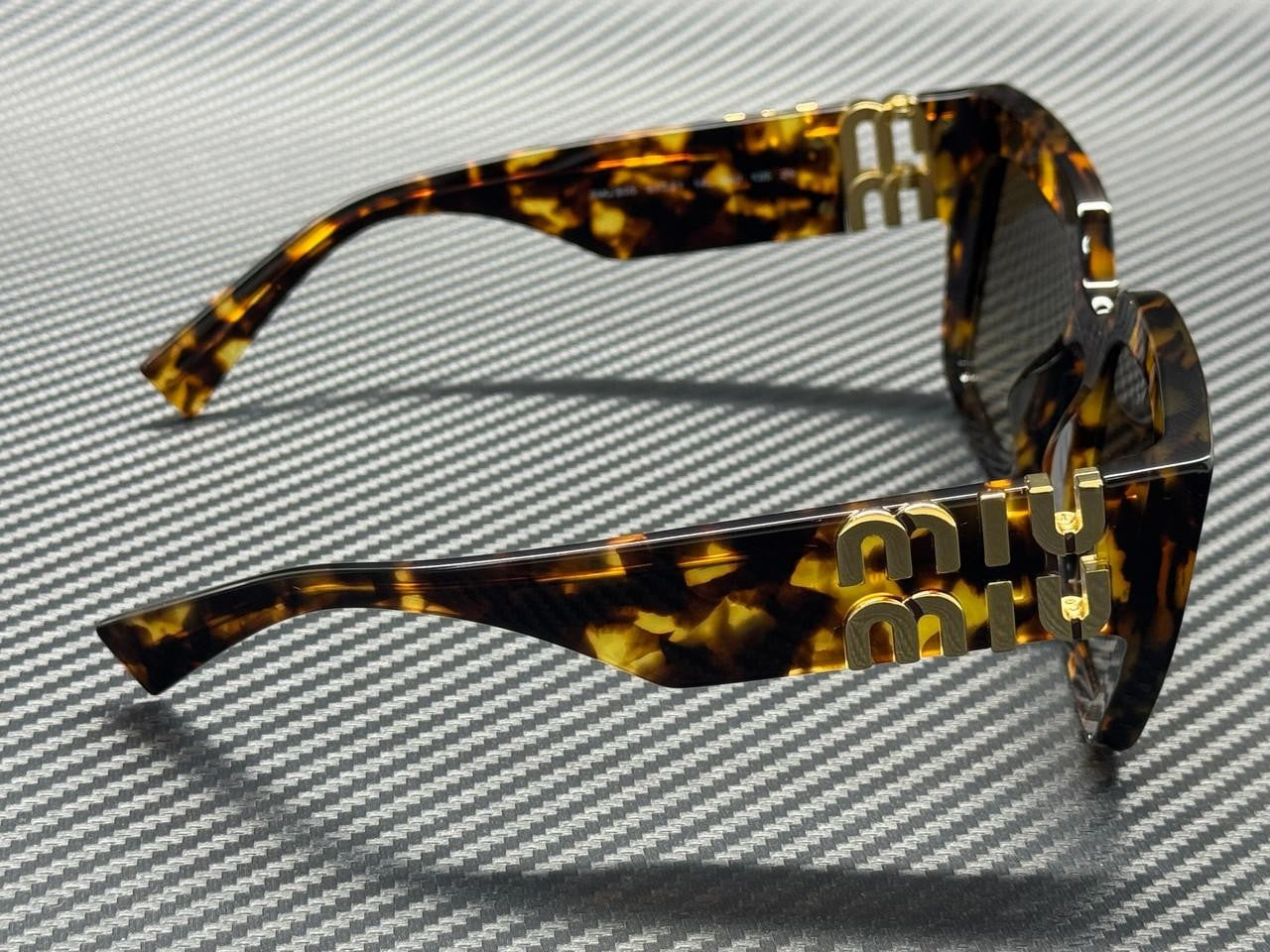 MIU MU B05S 14L20U Honey Havana Brown Gradient Women's 51 mm Sunglasses