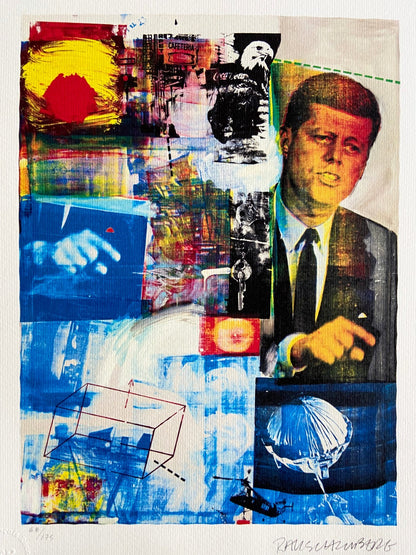 Robert Rauschenberg Lithograph Coa Numbered