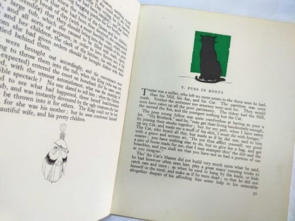 Perrault'S Fairy Tales 1922 First Edition Illustrated By John Austen Art Deco