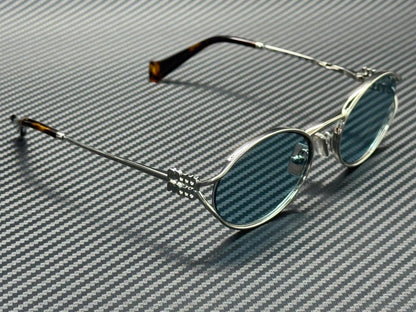 MIU MU 52YS 1BC20R Silver Light Blue Women's 54 mm Sunglasses
