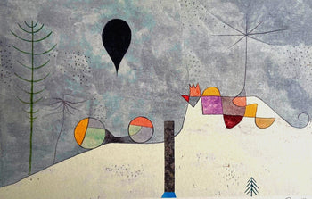 Paul Klee Lithograph Coa Signed Numbered By Piet