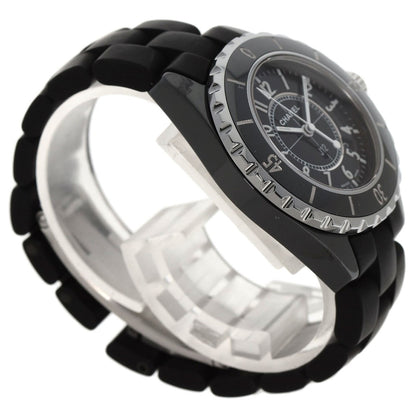 Rubber CHANEL J12 1.3" Watches H0681 Ceramic/