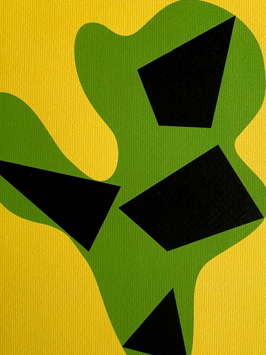 Jean Hans Arp Lithograph Coa Signed Op/Numbered In Pencil Crayon