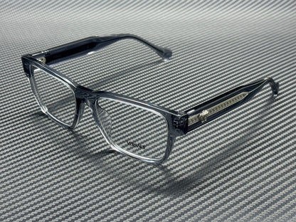 VERSACE VE3390U 5432 Grey Transparent Men's 56 mm Eyeglasses