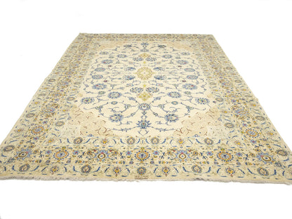 Semi-Antique Vintage Signed Handmade Wool Rug