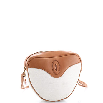 Saint Laurent Le Monogramme Coeur Bag Canvas And Leather