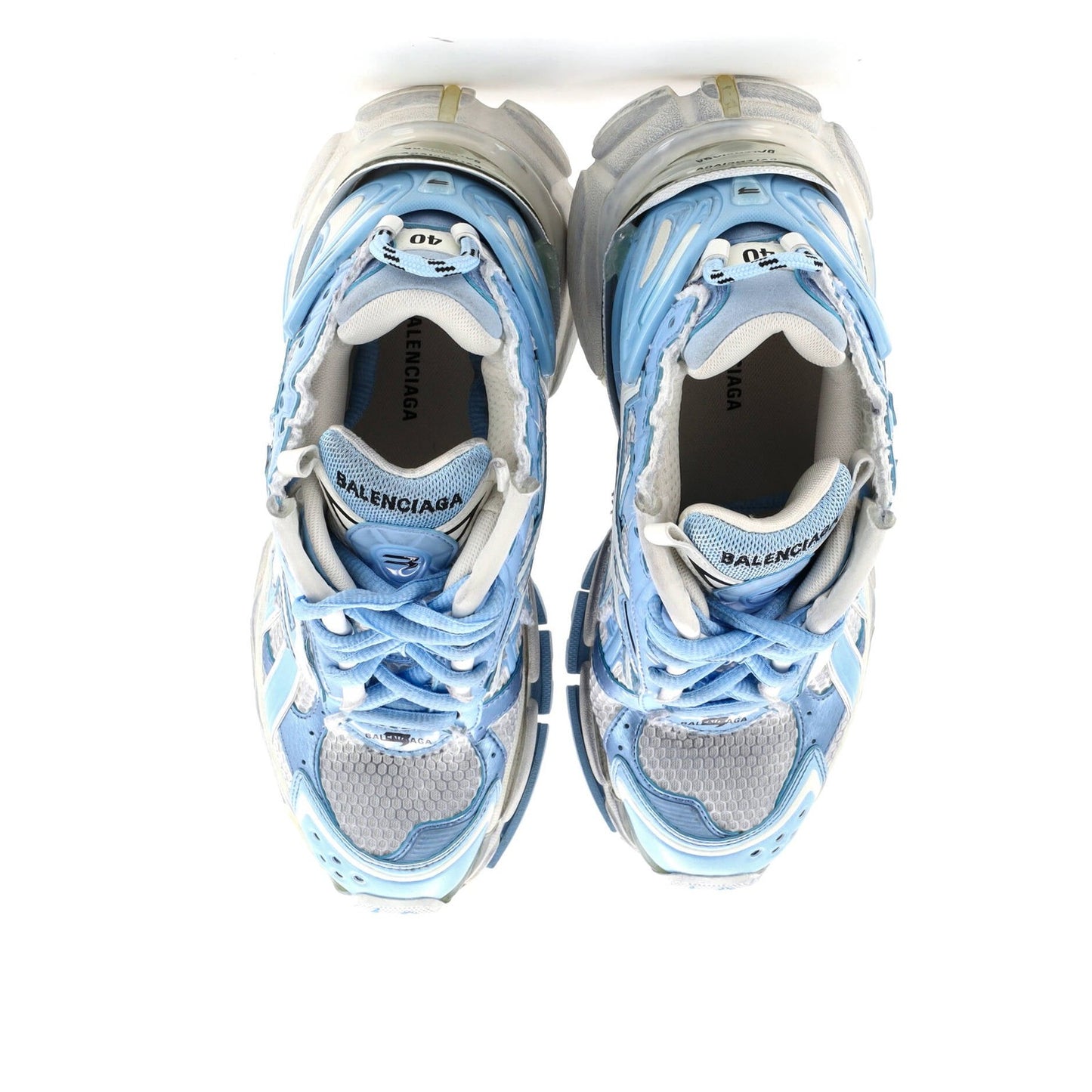 Balenciaga Women'S Runner Sneakers Mesh And Nylon