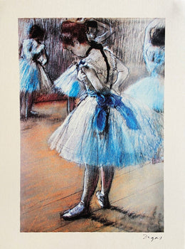 Edgar Degas Lithograph Coa Mourlot Signed Op