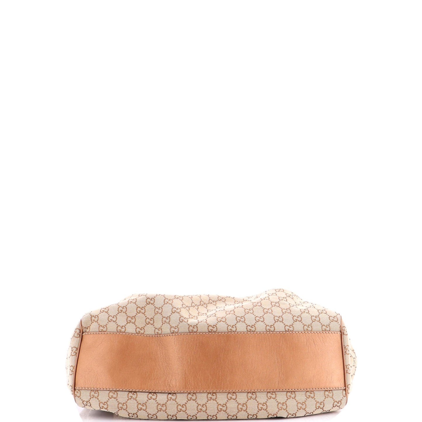 Gucci Sukey Tote Gg Canvas With Leather Large