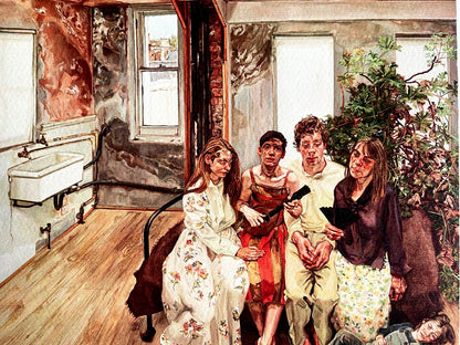 Lucian Freud Lithograph Coa Signed Numbered