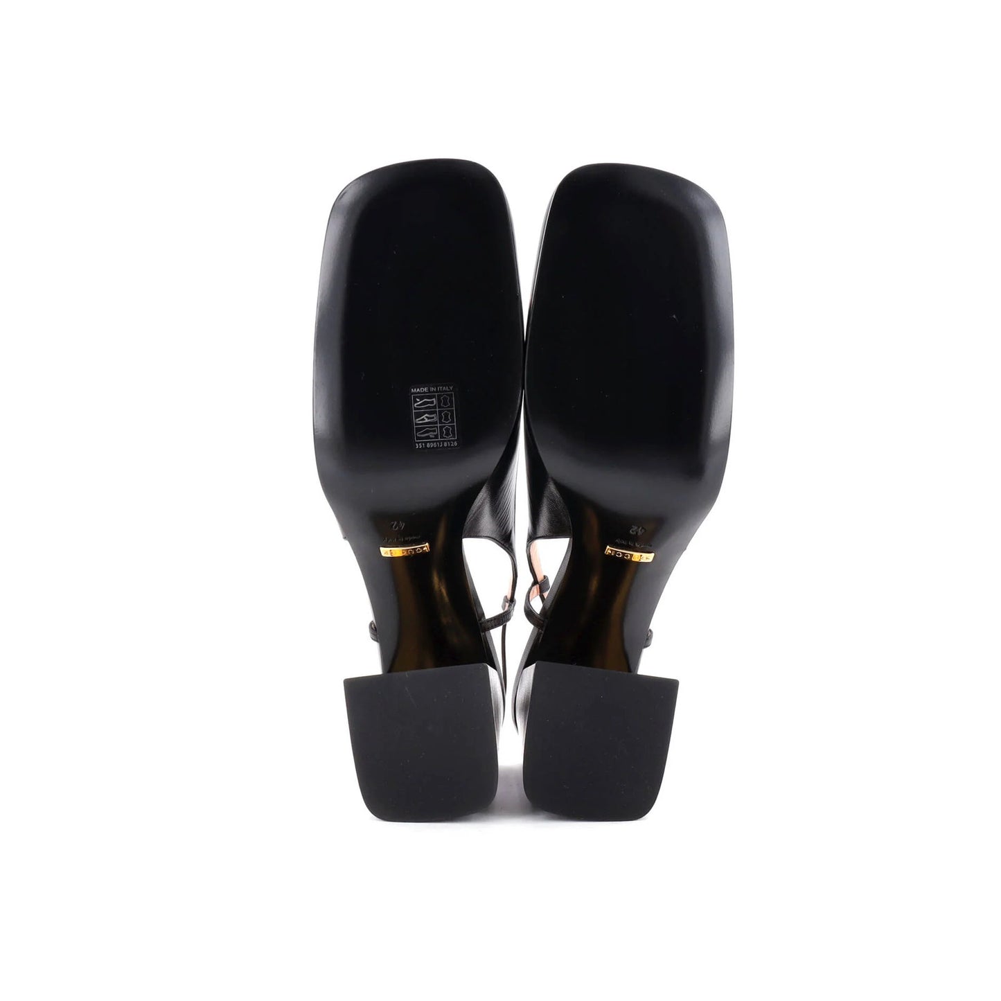 Gucci Women'S Horsebit Slingback Pumps Leather