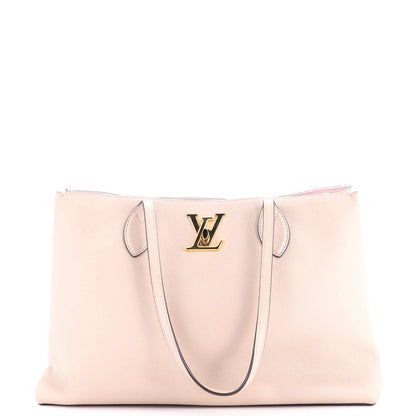 Louis Vuitton Lockme Shopper Tote Leather