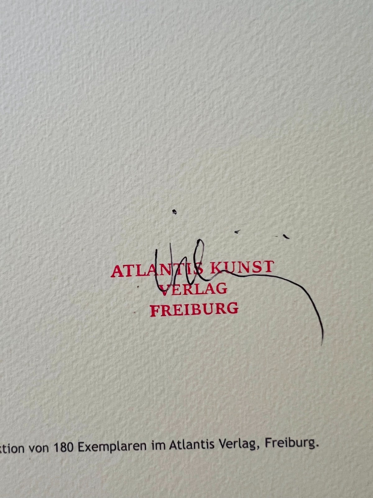 Alberto Gia Cometti - Large Lithograph