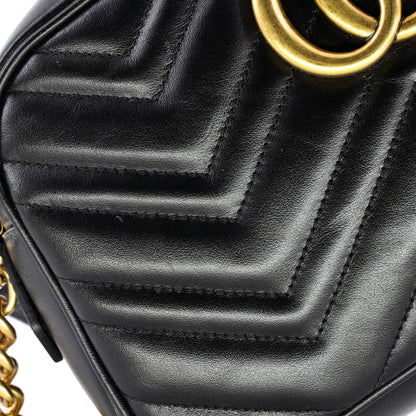 Gucci Gg Marmont Shoulder Bag Matelasse Leather Small