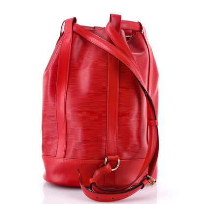 Louis Vuitton Randonnee Backpack Epi Leather Pm