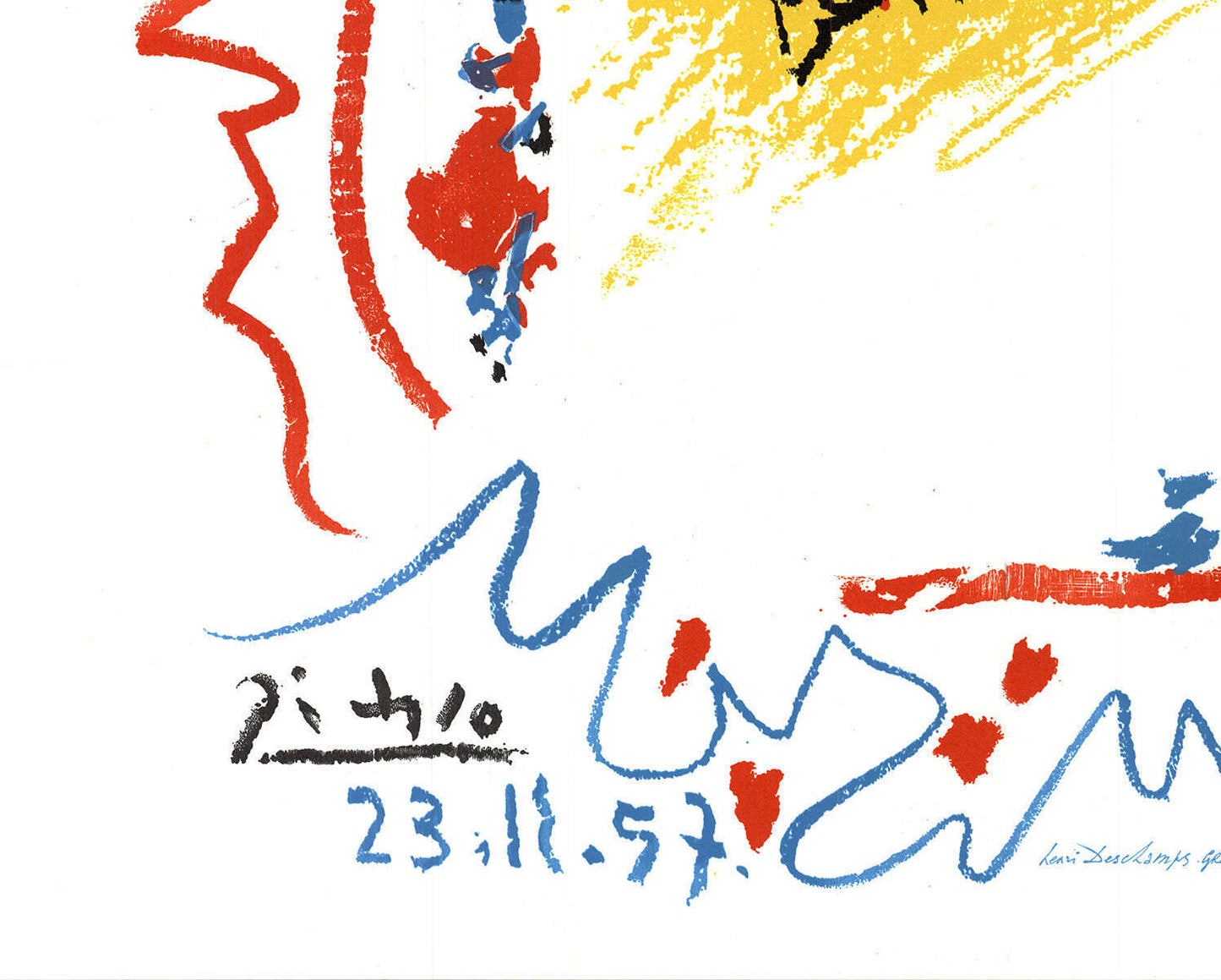 Pablo Picasso Tauromachie " Lithograph Cubism