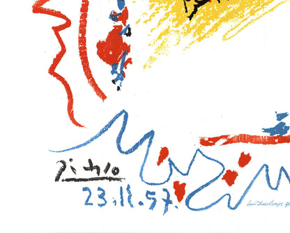 Pablo Picasso Tauromachie " Lithograph Cubism