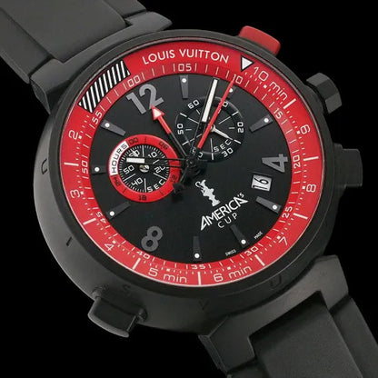 Louis Vuitton Tambour America'S Cup Chronograph World 1851 / Ltd Q101A