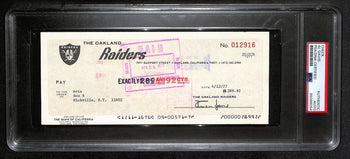 Al Davis Signed/Autographed 1977 Oakland Raiders
