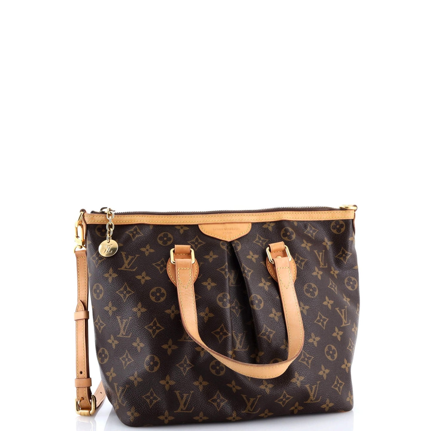 Louis Vuitton Palermo Handbag Monogram Canvas Pm
