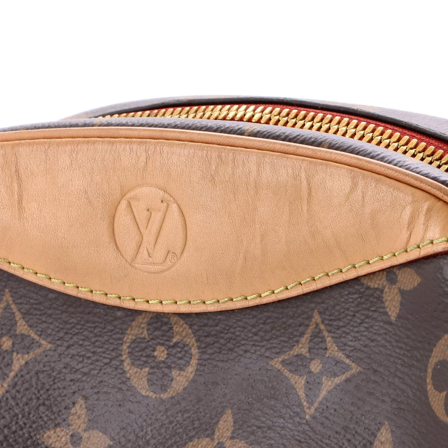 Louis Vuitton Deauville Handbag Monogram Canvas Mini