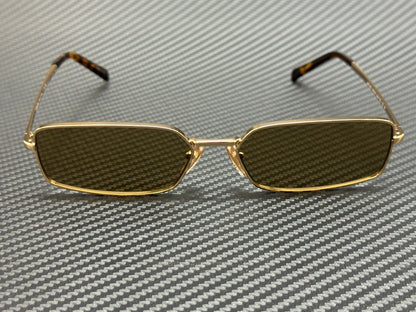 PRADA PR A60S 5AK70G Gold Green Olive Women's 59 mm Sunglasses