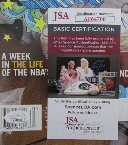 Yao Ming Hof Autographed 2003 Espn Magazine