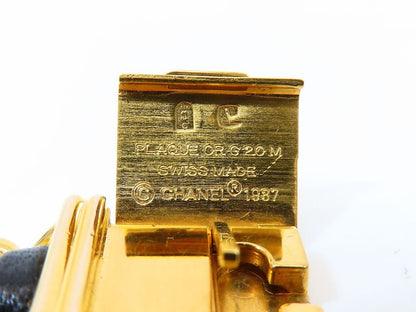 Chanel H0001 Premire S Gp Leather Strap Quartz