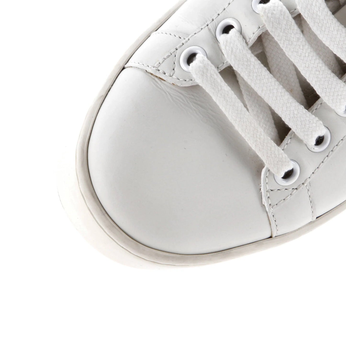 Gucci Women'S Ace Web Platform Sneakers Leather